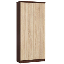 AKORD Furniture Factory Zárt Polc R80 2a 8p Clp Venge / Sonoma bútor