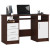 Akord Furniture Íróasztal - Akord Furniture - 124 cm - wenge / fehér