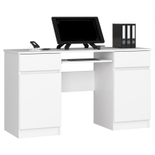 Akord Furniture Íróasztal - Akord Furniture - 135 cm - fehér íróasztal