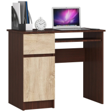 Akord Furniture Íróasztal - Akord Furniture - 90 cm - wenge / sonoma tölgy (bal) íróasztal