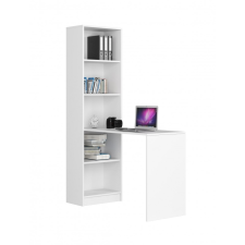 Akord Furniture Íróasztal + polcos szekrény - Akord Furniture SMART - fehér íróasztal