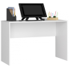 Akord Furniture Íróasztal / számítógép asztal - Akord Furniture B17 - 120 cm - fehér