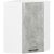 Akord Oliwia Sarok Felső Konyhaszekrény 60/60 Fehér/Beton