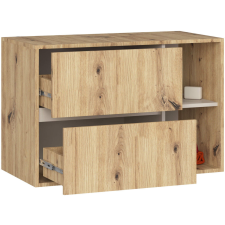 Akord VAMI 90 Fali Fürdőszobai Mosdószekrény Artisan Tölgy/Kasmír fürdőszoba bútor