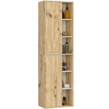 Akord VAMI W50 Fali Fürdőszobai Szekrény Artisan Tölgy Kasmír fürdőszoba bútor