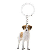 Akril Jack Russell kulcstartó nyaklánc