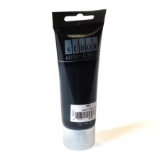  Akrilfesték, művész tubusban, Fekete/701 (75 ml) - Südor akrilfesték