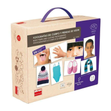 Akros Fényképkártyák: Test és ruházat 54 db képpel kreatív és készségfejlesztő