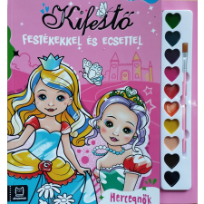 Aksjomat Kiadó Kft. Kifestő festékekkel és ecsettel - hercegnők gyermek- és ifjúsági könyv