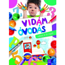 Aksjomat Kiadó Vidám óvodás színez, ír és rajzol gyermek- és ifjúsági könyv