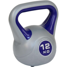 Aktivsport kettlebell 12 kg műanyag bevonattal kézisúlyzó