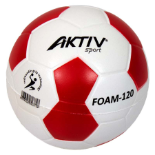 Aktivsport Szivacskézilabda Aktivsport 12 cm fehér-piros kézilabda
