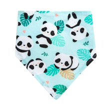 AKUKU Akuku háromszög alakú előke 1db - Panda előke