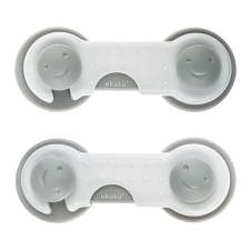 AKUKU Biztonsági Gyerekzár - Szürke bababiztonság