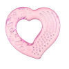 AKUKU hűtőrágóka szilikon szívecske rózsaszín
