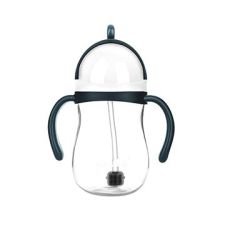 AKUKU Mágikus kulacs szívószállal és súllyal, fekete, 250 ml babaétkészlet