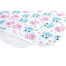 AKUKU Pelenkázó lap Puha, vízálló, kék-rózsa baglyok 50 * 70 cm pelenkázó matrac