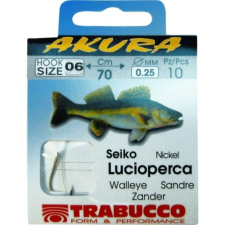  Akura Zander Libr.06X0,25 előkötött horog horog