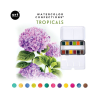  akvarell festék készlet - Tropicals - Watercolor Confections (12 szín)