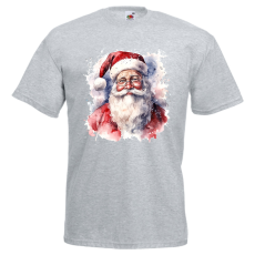  Akvarell Télapó - Karácsonyi Férfi Póló