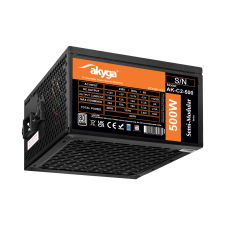 Akyga 500W AK-C2-500 80+ Tápegység (AK-C2-500) tápegység