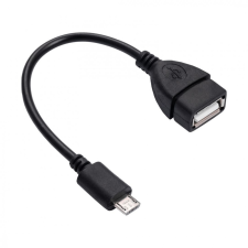  Akyga AK-AD-09 USB-A /microUSB-B adapter cable 0,15m Black kábel és adapter