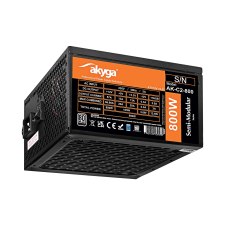 Akyga AK-C2-800 800W tápegység