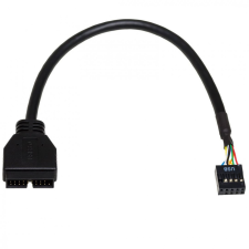 Akyga AK-CA-28 Adapter USB2.0/USB3.0 0,2m Black kábel és adapter