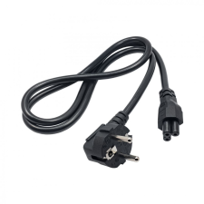 Akyga AK-NB-08A Cloverleaf Power Cable 1m Black kábel és adapter