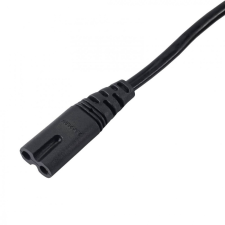 Akyga AK-RD-01A Eight power cord (VDE) cable 1,5m Black kábel és adapter
