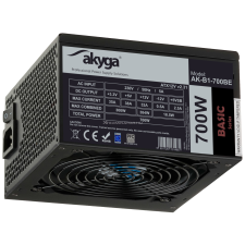 Akyga basic 700w black edition tápegység - ak-b1-700be tápegység