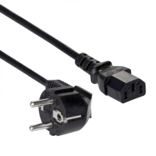 Akyga PC tápkábel 3m (AK-PC-06C) kábel és adapter