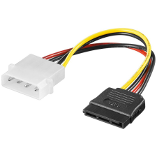Akyga - Power cable Molex/SATA 15cm - AK-CA-17 kábel és adapter