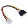 Akyga SATA - Molex adapter 15cm (AK-CA-11) (AK-CA-11)