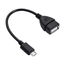 Akyga USB-A anya - microUSB-B apa adapter kábel 15cm (AK-AD-09) kábel és adapter