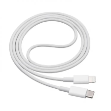 Akyga USB type C - Lightning kábel 20W, 1m fehér (AK-USB-35) kábel és adapter