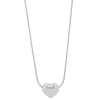  Akzent "Moira" nyaklánc szív alakú medállal - Rozsdamentes acél, 43+5 cm 5010520
