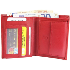  Akzent uniszex pénztárca, valódi bőr II. - bordó pénztárca