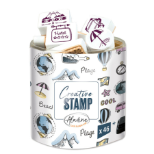 Aladine Dekor gumibélyegző - Trip - Creative Foam Stamps (1 csomag) kreatív és készségfejlesztő