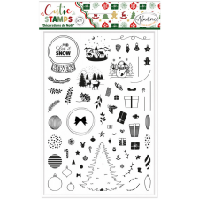 Aladine Gumibélyegző - Christmas Decorations - Foam Stamps (1 csomag) bélyegző