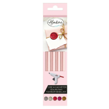 Aladine Rózsaszín pecsétviasz rúd - Aladine Wax Stick (4 db) kreatív és készségfejlesztő