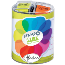 Aladine Tintapárna készlet - Pigment Vitamine - Stampo Izink (10 db) bélyegző