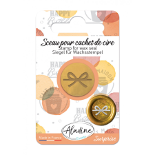 Aladine Viaszpecsét fej 20 mm - Masni - Knot - Wax Seal (1 db) pecsételés