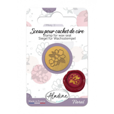 Aladine Viaszpecsét fej 20 mm - Virágok - Flower Duo - Wax Seal (1 db) kreatív és készségfejlesztő