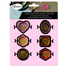 Aladine Viaszpecsét formázó készlet Wax Moulds (1 csomag) pecsételés