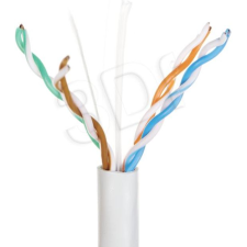 Alantec KIU6PVC305Q Hálózati Kábel Világosszürke 305 M Cat6 U/UTP (UTP) (KIU6PVC305NC) kábel és adapter