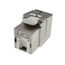 Alantec RJ45 cat.6 PoE+ STP keystone module kábel és adapter