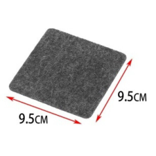  ALÁTÉT 9,5X9,5CM SÖTÉTSZÜRKE 4DB-OS konyhai eszköz