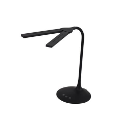 ALBA Ledtwin 6W LED asztali lámpa fekete (LEDTWIN N) világítás