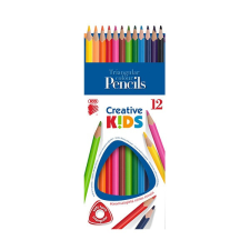 ALBA Színes ceruza ICO Creative Kids háromszögletű 12 db/készlet színes ceruza